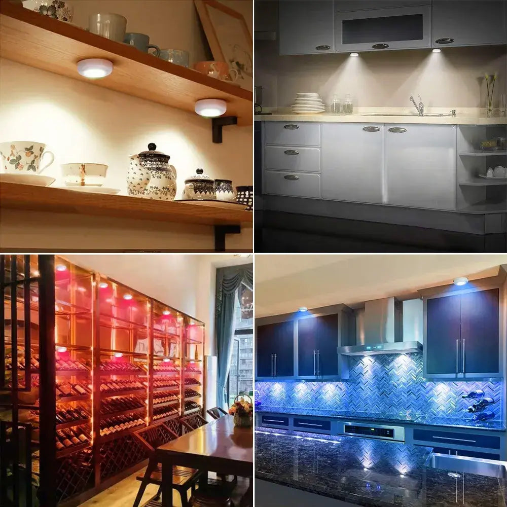 LED sem fio com Controle Remoto e Mudança De Cor